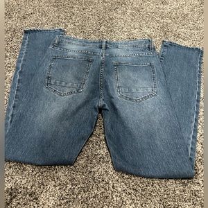 MBX jeans medium wash .
